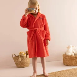 Peignoir de bain enfant Tigre personnalisé à capuche - éponge 340g/m²