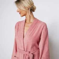 Peignoir mixte adute éponge bouclette 1er prix