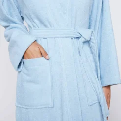 Peignoir mixte adute éponge bouclette 1er prix