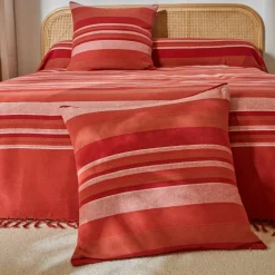 Plaid jeté multicolore coton tissage artisanal