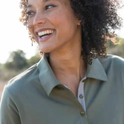 Polo bicolore maille jersey