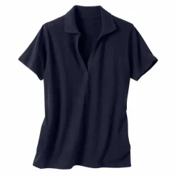 Polo manches courtes, maille jersey