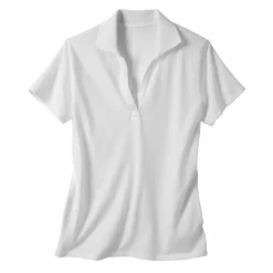 Polo manches courtes, maille jersey