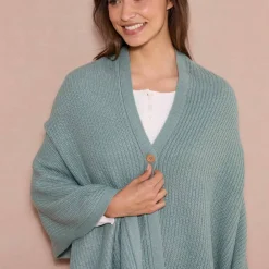 Poncho couvre-épaules en maille