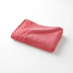 Éponge bouclette 420g/m² liteau imprimé ginkgo