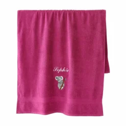 Éponge brodée koala personnalisé - 420 g/m²