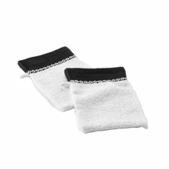 Éponge unie 450 g/m² liteau jacquard confort moelleux