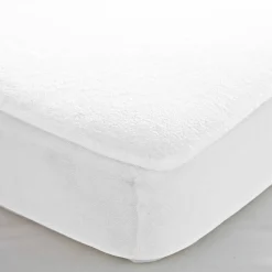 Protège-matelas absorbant molleton coton recyclé bonnets 29 cm