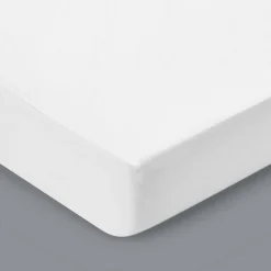 Protège-matelas imperméable molleton coton recyclé bonnets 29 cm