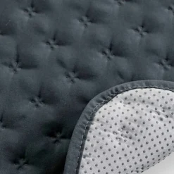 Protège-salon antiglisse microfibre matelassé