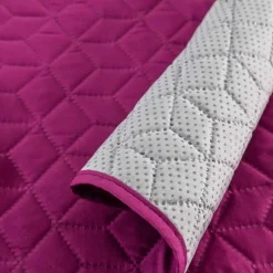 Protège-salon antiglisse microfibre matelassé