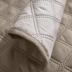 Protège-salon réversible microfibre matelassé