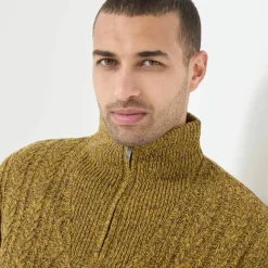 Pull col camionneur maille irlandaise