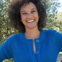Pull col rond maille anglaise