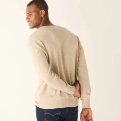Pull col V 80% laine