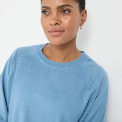 Pull loose manches coudes, toucher doux