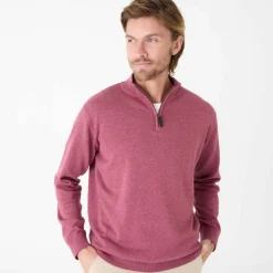 Pull pur coton col camionneur