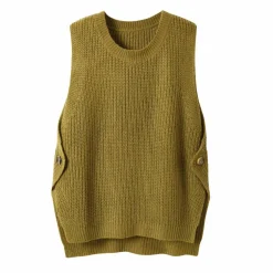 Pull sans manches, forme boite