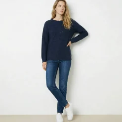 Pull spécial petites, maille perlée