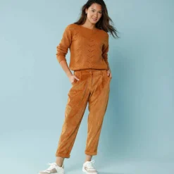 Pull spécial petites, maille perlée