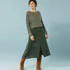 Pull spécial petites, maille perlée