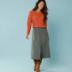 Pull spécial petites, maille perlée