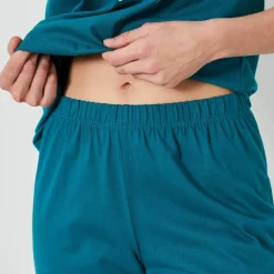 Pyjama en coton imprimé hiboux manches longues