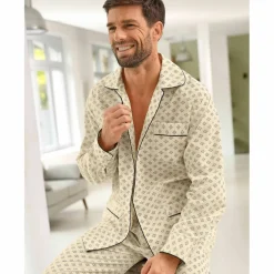 Pyjama imprimé popeline polycoton