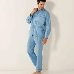 Pyjama imprimé popeline polycoton