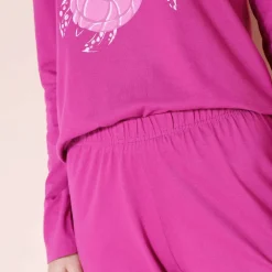 Pyjama manches longues imprimé "tortue"