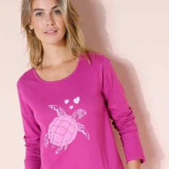 Pyjama manches longues imprimé 