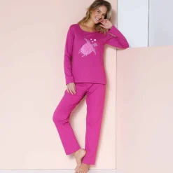 Pyjama manches longues imprimé 