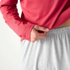 Pyjama manches longues message