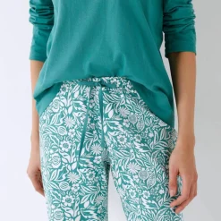 Pyjama pantalon imprimé bicolore Montego