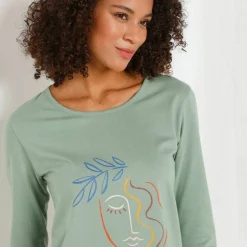 Pyjama pantalon imprimé "Madère"