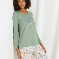 Pyjama pantalon imprimé 