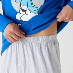 Pyjama pantalon manches longues Schtroumpfs®