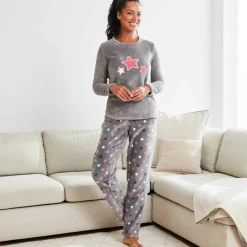 Pyjama pantalon polaire 