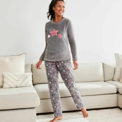 Pyjama pantalon polaire 