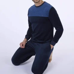 Pyjama velours Daniel Hechter