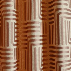 Rideau jacquard imprimé lignes