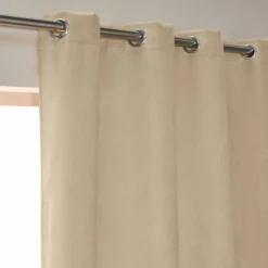 Rideau velours côtelé