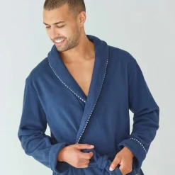 Robe de chambre courte maille polaire