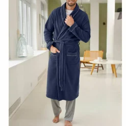 Robe de chambre maille polaire