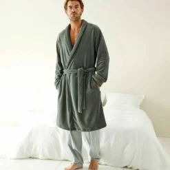 Robe de chambre toucher peluche