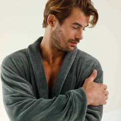 Robe de chambre toucher peluche