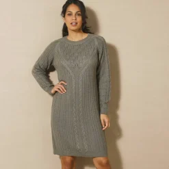 Robe pull torsadée