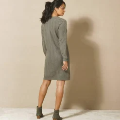 Robe pull torsadée