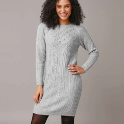 Robe pull torsadée