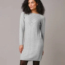 Robe pull torsadée